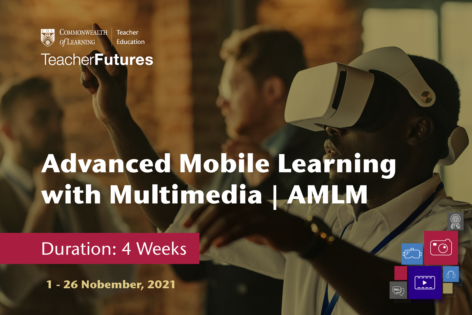 Course Image Advanced Mobile Learning with Multimedia - Overview